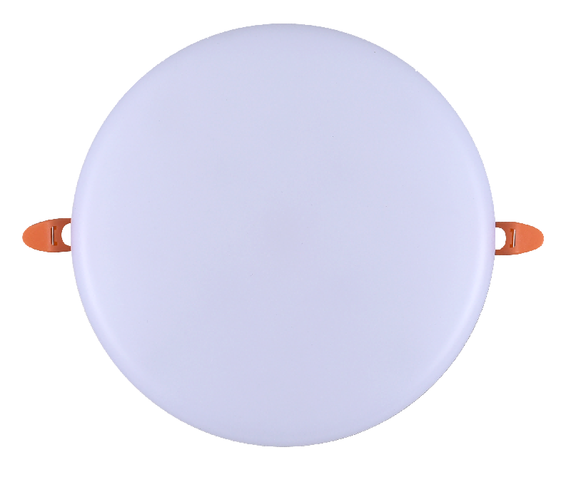 Bezramowa lampa panelowa LED do wbudowania o mocy 10 W, aluminium + PC